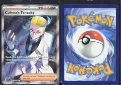COLRESS'S TENACITY 087/064 ULTRA RARE SHROUDED FABLE POKEMON NM/M - Image 1