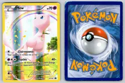 Mew XY110 Holo Promo XY Promo Pokemon Moderately Played - Image 3