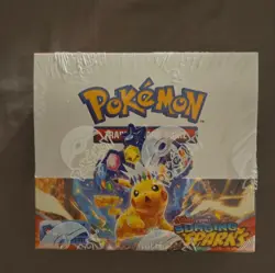 Pokemon Scarlet & Violet Surging Sparks Booster Box English 2024 Pikachu Latias - Image 1