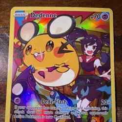 Dedenne TG07/TG30 Brilliant Stars Trainer Gallery Ultra Rare FA Pokemon NM+ - Image 3