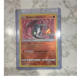 The Pokemon Company Radiant Charizard 011/078 Pokemon GO Radiant Rare Holo Eng - Image 1