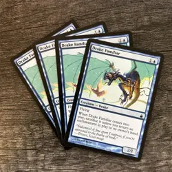 MTG 4x Drake Familiar x4 LP Ravnica: City of Guilds - Image 1