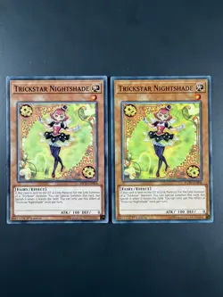 Yugioh - Trickstar Nightshade X2 - Common - Mixed Sets - 1st - Image 1