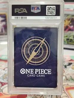 2025 ONE PIECE OP12-LEGACY OF THE MASTER ALTERNATE ART #060 BOEUF BURST PSA 10 - Image 3