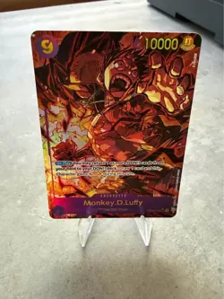 Monkey.D.Luffy OP09-119 ALT ART (SEC) One Piece Card Game NM English - Image 1