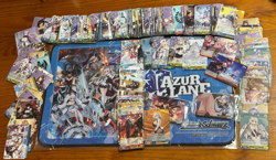 Weiss Schwarz Azur Lane Vol. 2: 2x Opened Booster Boxes of Cards + Play Mat - Image 1