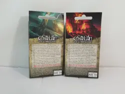 2 Call Of Cthulhu The Card Game ASYLUM PACKS Into Tartarus & SHADOW MONOLITH New - Image 2