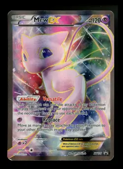 #2 Mew EX XY126 Black Star Promo 2016 Full Art Holo Rare Pokemon Card TCG - Image 1