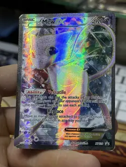 #2 Mew EX XY126 Black Star Promo 2016 Full Art Holo Rare Pokemon Card TCG - Image 4