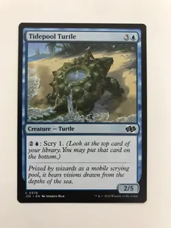 Tidepool Turtle MTG Magic the Gathering Card NM Near Mint J25 - Image 1