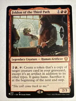 Feldon of the Third Path The List Reprints Regular - Image 1
