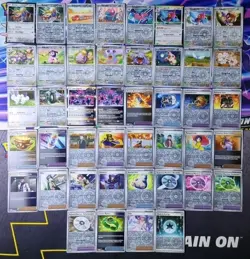 Pokemon Card Paradox Rift Collection Complete Reverse & Holo Set All 189 Cards - Image 4