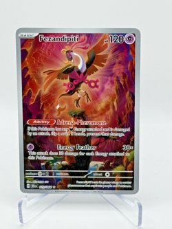 2024 Pokemon SV Shrouded Fable SFA EN Fezandipiti 073 - Image 1