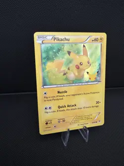 Pokemon Pikachu TCG Holo Promo Card 26/83 20th Anniversary - Image 2