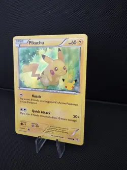 Pokemon Pikachu TCG Holo Promo Card 26/83 20th Anniversary - Image 3