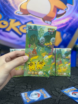 Pokemon TCG Chinese 151C 4.0 Booster Box Collection Surprise Slim 15 Packs 3Boxs - Image 2