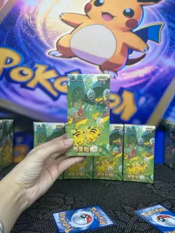 Pokemon TCG Chinese 151C 4.0 Booster Box Collection Surprise Slim 15 Packs 3Boxs - Image 3