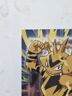 2000 Topps Pokemon Series 3 Silver Foil #125 Electabuzz TV Animation Holo Tcg - Image 4
