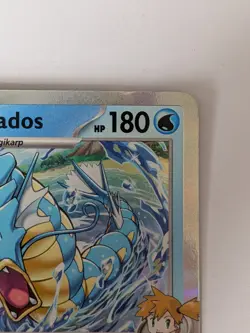 Pokemon - Destined Rivals - Misty's Gyarados - 049/182 - Holo Rare Card LP - Image 3