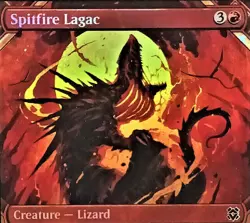 MTG Zendikar Rising SPITFIRE LAGAC Foil Showcase, 302 ZNR, NM - Image 2