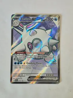 Cetitan ex 210/182 Ultra Rare Destined Rivals Pokemon Holo Near Mint - Image 1