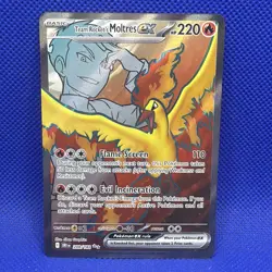Pokemon TCG Team Rockets Moltres EX#208/182 Destined Rivals - Image 2
