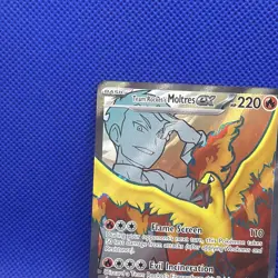 Pokemon TCG Team Rockets Moltres EX#208/182 Destined Rivals - Image 3