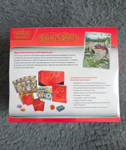 Pokemon TCG Scarlet and Violet Base Set ETB's Koraidon And Miraidon Both Artwork - Image 4