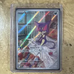2025 Pokemon SV White Flare WHT EN Purrloin Illustration Rare #136/086 - Image 1