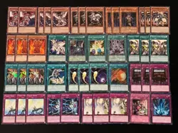 Yugioh Complete HORUS THE BLACK FLAME DRAGON LV DECK- ANTI SPELL **HOT** + Bonus - Image 1