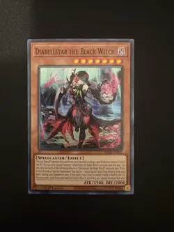 🔥Yugioh Diabellstar the Black Witch Super Rare RA03-EN032 NM 1st🔥 - Image 1