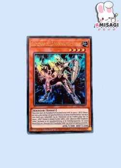 Yu-Gi-Oh! - Elementar-Held Standhafter Soldat CT15-DE003 Ultra Rare Karte TCG - Image 1