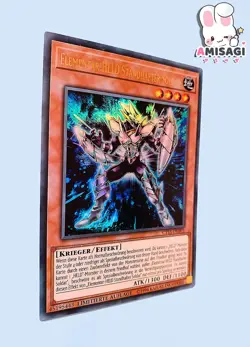 Yu-Gi-Oh! - Elementar-Held Standhafter Soldat CT15-DE003 Ultra Rare Karte TCG - Image 2