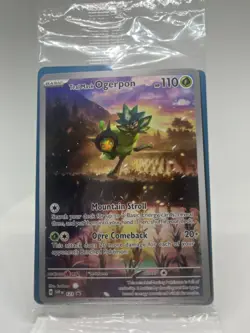 Teal Mask Ogerpon 123 Sv: Scarlet & Violet Promo Cards Holo - Image 1