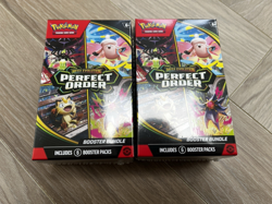 2 Sealed Boxes Perfect Order Booster Bundle English Mega Evolution Pokemon TCG - Image 1