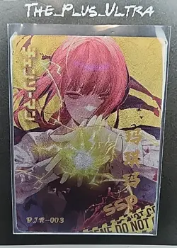 Chainsaw Man Trading Card Game SSP Card - Makima Extremely Rare - Image 1