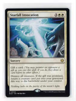 MtG BLB Starfall Invocation #0034 Non - Foil - Image 1