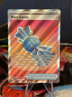 Pokemon TCG Mega Evolution Trainer Holo Card 175/132 Rare Candy NM - Image 1