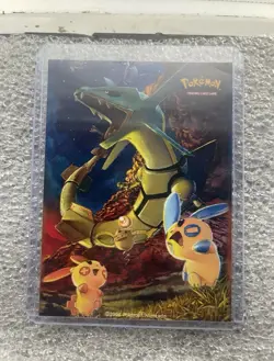 2004 Rayquaza, Minun & Plusle Individual Card Sleeve Pokemon Ultra Pro Original - Image 1
