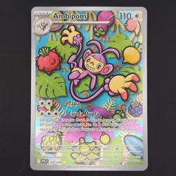 Pokemon TCG Card Ambipom 107/094 Phantasmal Flames Illustration Rare - NM - Image 1