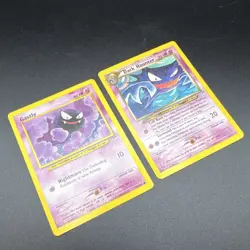 Wizards of the Coast Team Rocket Card Lot (2) Gastly Dark Haunter - Image 1