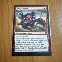 Shiny Impetus - N/M - Murders At Karlov Manor - MTG Magic The Gathering - Image 1