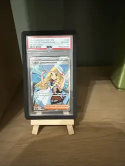 PSA 10 LILLIE'S DETERMINATION 169 MEGA EVOLUTIONS ULTRA RARE TRAINER POKEMON - Image 1