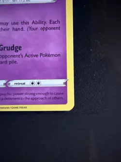 Hatterene SV056/SV122 Shiny Vault Holo Shining Fates Pokemon NM - Image 4
