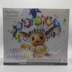 Pokemon TCG Prismatic Evolutions Elite Trainer Box ETB Sealed - Image 1