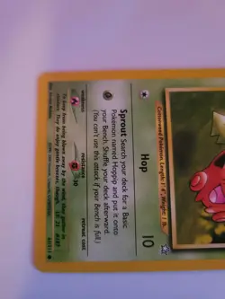 Hoppip Pokemon TCG Neo Genesis 61/111 Regular Unlimited Common - Image 2