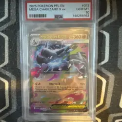 Pokemon TCG Mega Charizard Ex Phantasmal Flames 13/94 - PSA 10 - Image 1