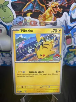 Pikachu 190 - World Championship 2024 - Black Star Promo - Pokemon TCG - NM - Image 1