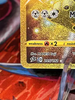 Pokemon TCG Galarian Perrserker 205/192 Gold Secret Rare, 2020 Rebel Clash - Image 4