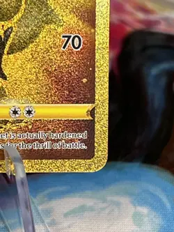 Pokemon TCG Galarian Perrserker 205/192 Gold Secret Rare, 2020 Rebel Clash - Image 5